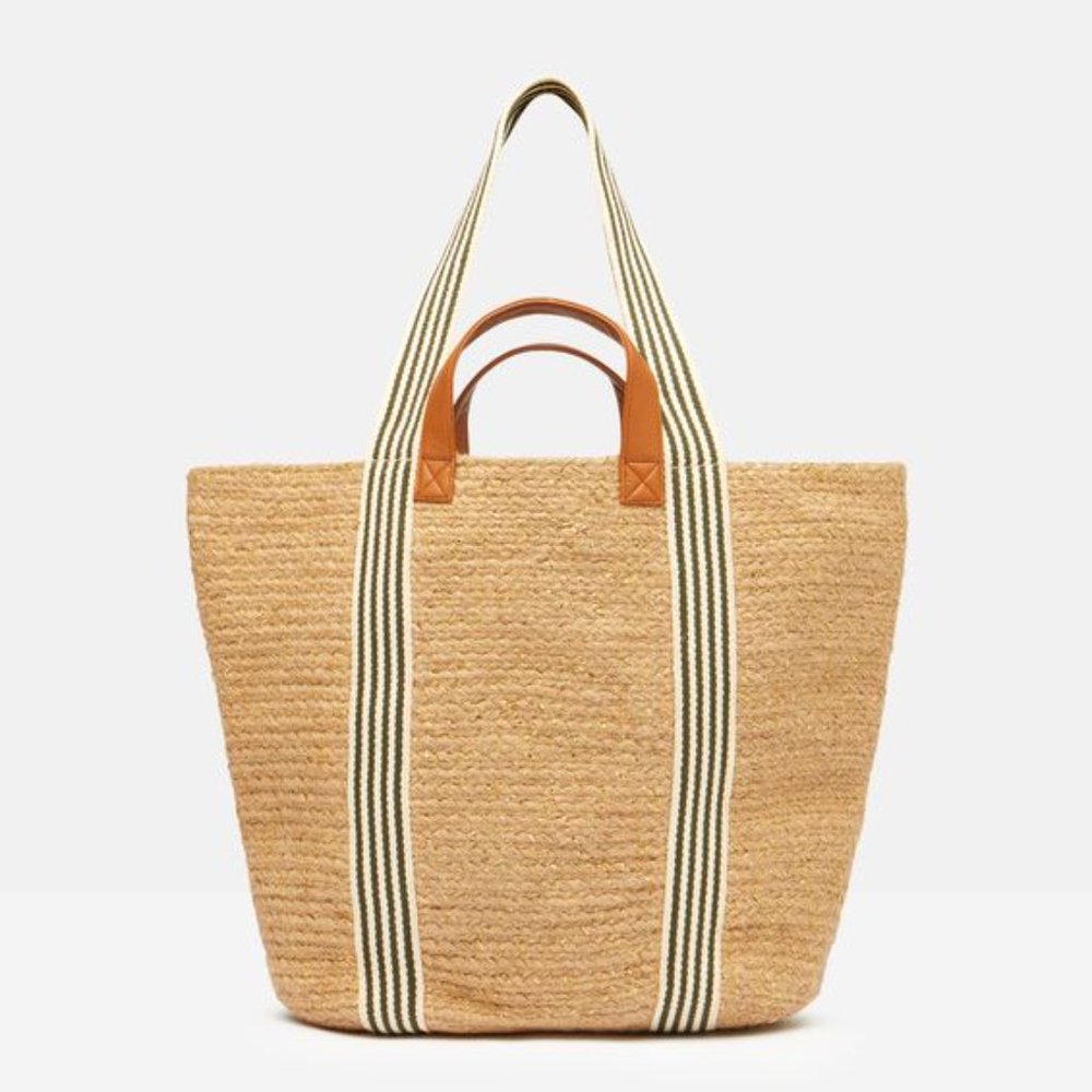 Aubrey Jute & Lurex Shopper
